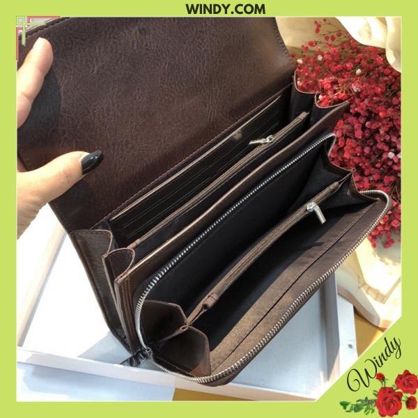 Ví Cầm Tay Nam Nữ Bản To Chất Da Bò Khóa Số Bảo Mật Nhiều Ngăn Windy.com