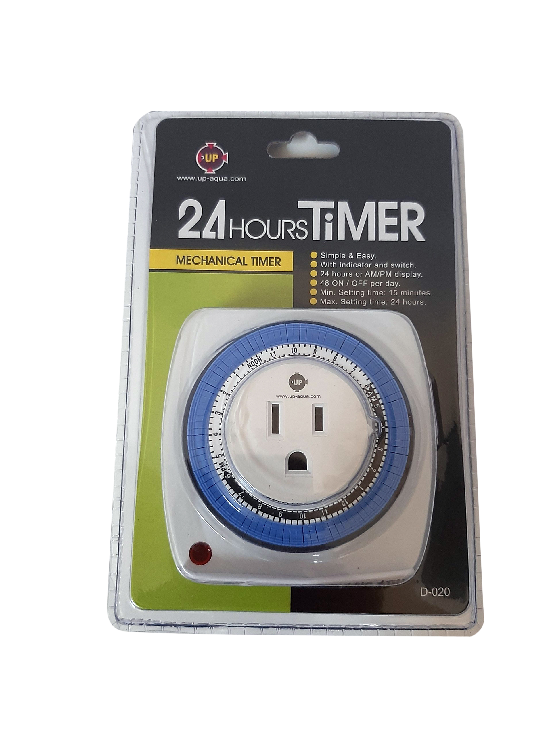 Ổ cắm hẹn giờ cơ bể cá D-020 Up-aqua