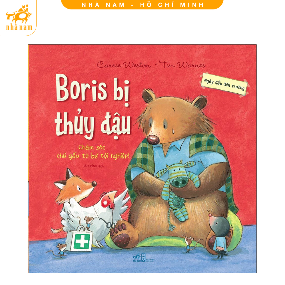 Sách - Ngày Đầu Đến Trường - Boris Bị Thủy Đậu