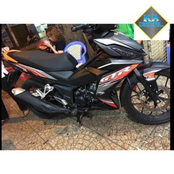 Tem rời winner Gtr dán xe đen