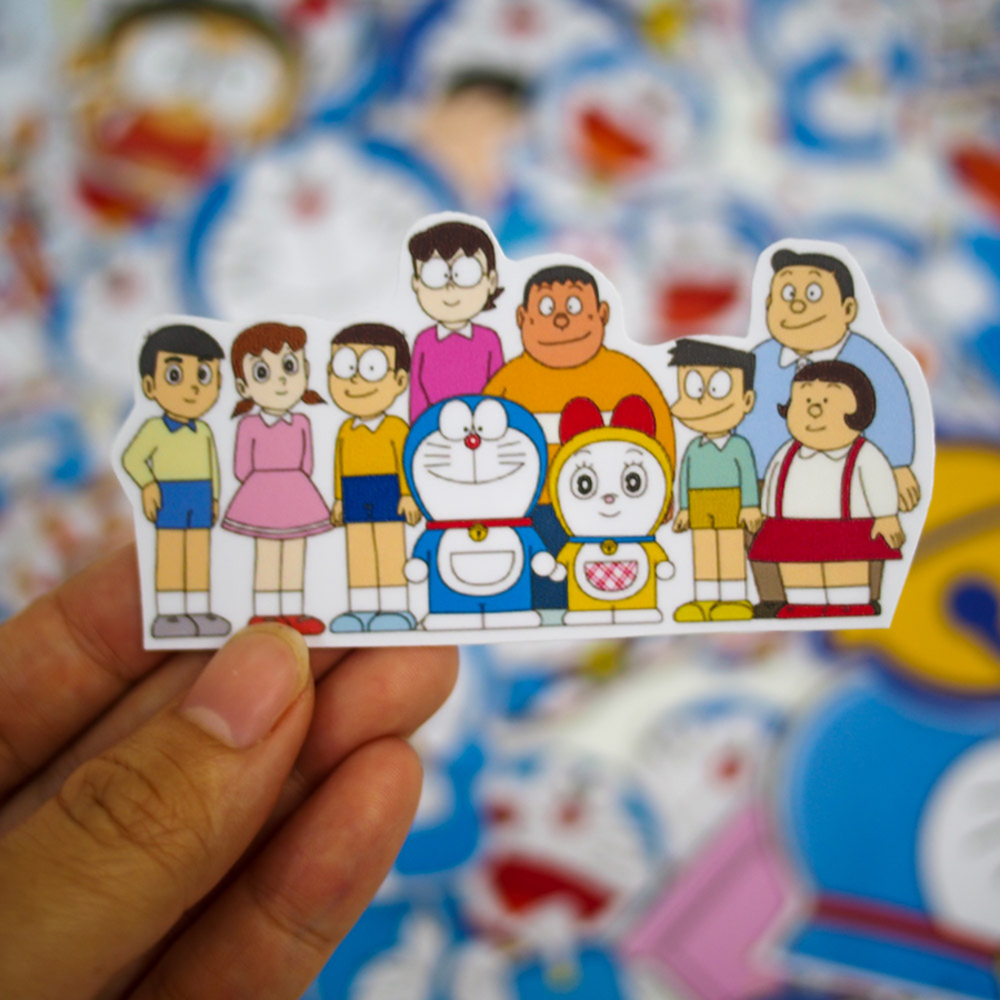 Set 100 Sticker - Doremon