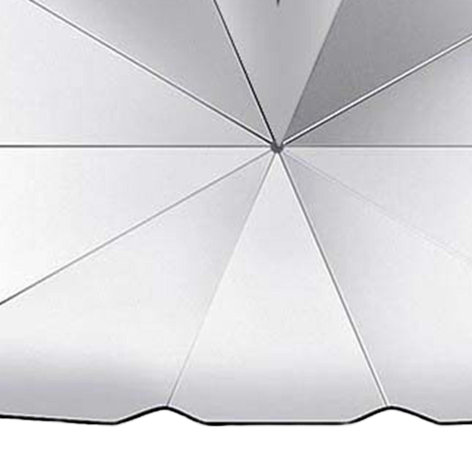 Windshield Sun Shade Umbrella, Bendable Shaft Windshield Sunshade Cover Fit for Car