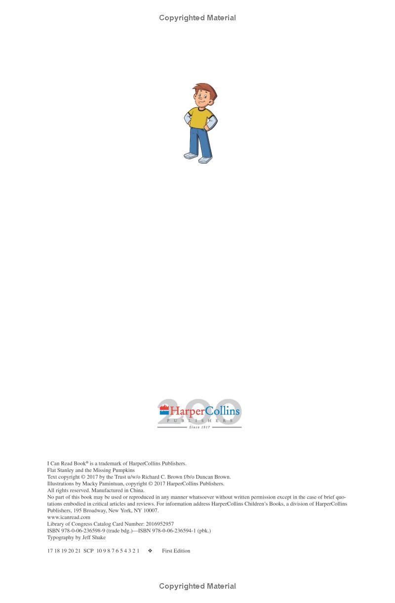 Sách ngoại văn: Flat Stanley And The Missing Pumpkins