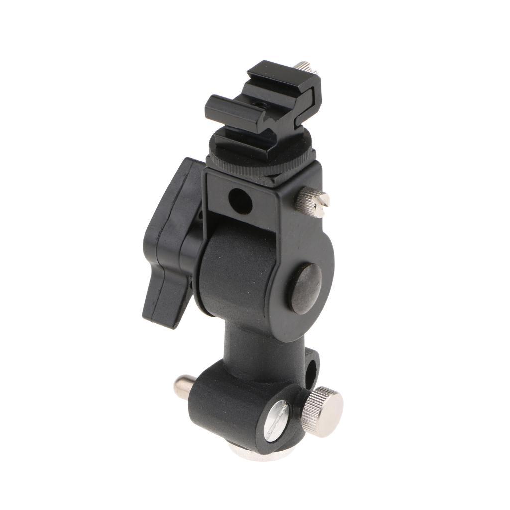 Flash Bracket Hot Shoe Umbrella Holder Mount Light Stand For Camera D Type
