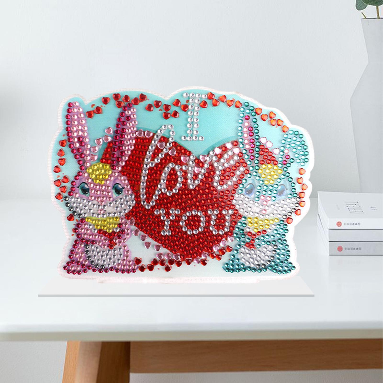 DIY 5D Easter Bunny Ornament for Kids Adults Holiday Gift