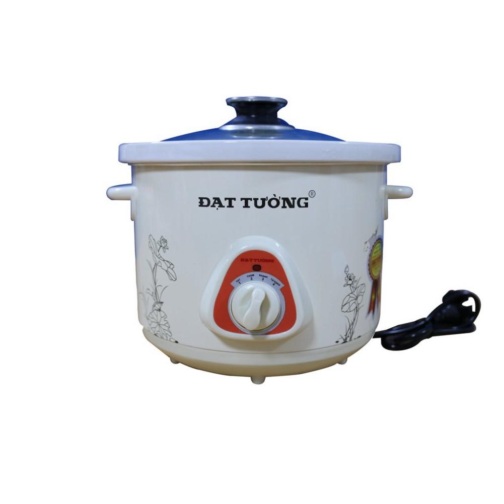 Nồi Nấu Chậm, Nồi Kho Cá Đa Năng, Hầm Gà Nguyên Con, Nồi Nấu Cháo Cao Cấp, Slow Cooker Đạt Tường