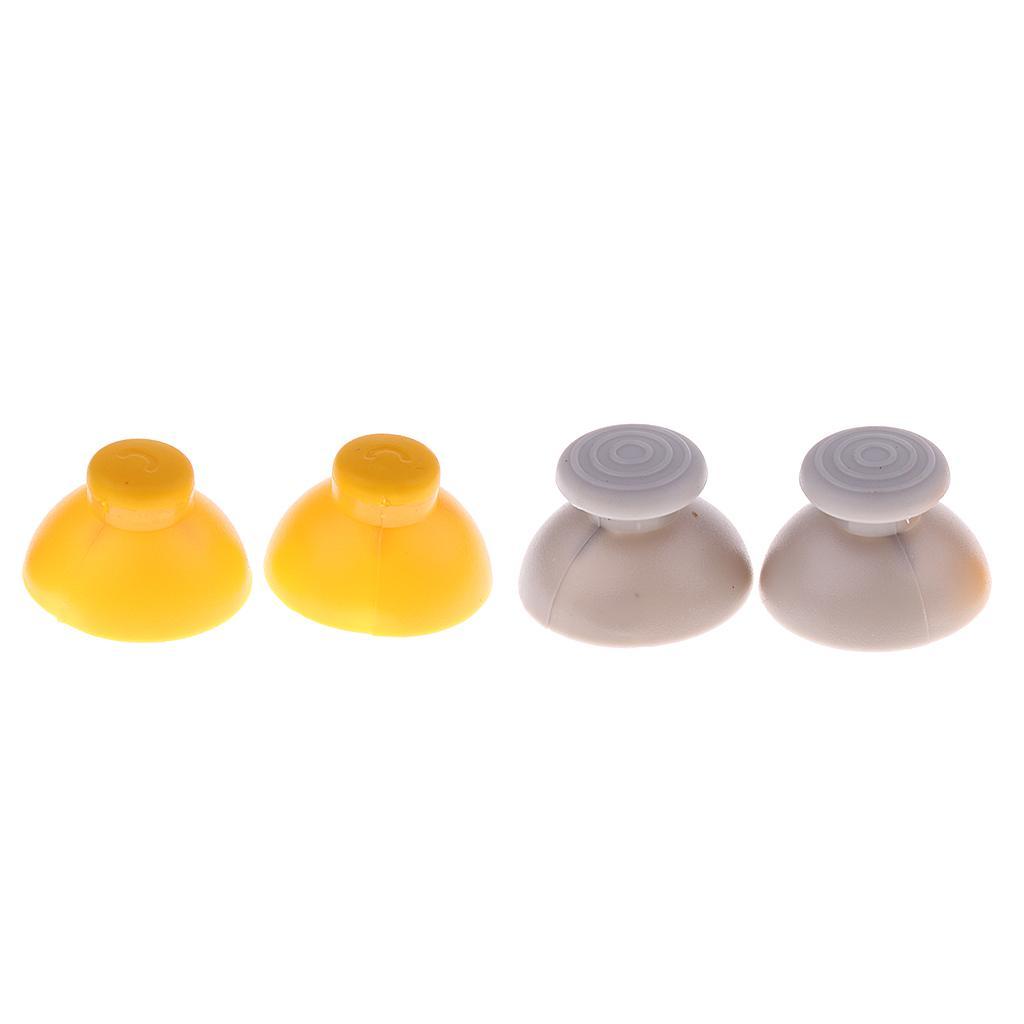 4Pcs Replacement Joystick Caps for  GameCube NGC Controller + Tools