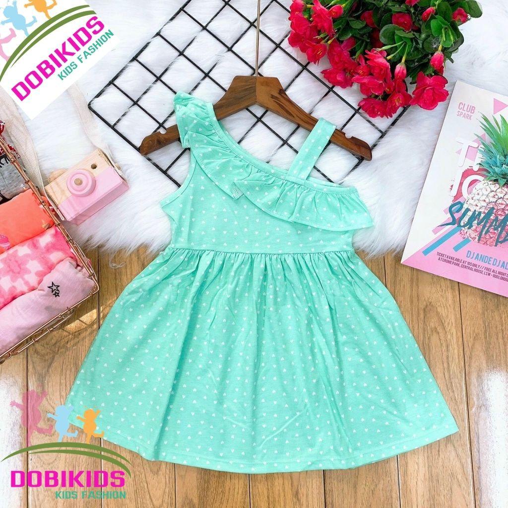 ️ VÁY BÉ GÁI ️ COMBO 2C ĐẦM BÉ GÁI THUN 100% COTTON 9-24kg