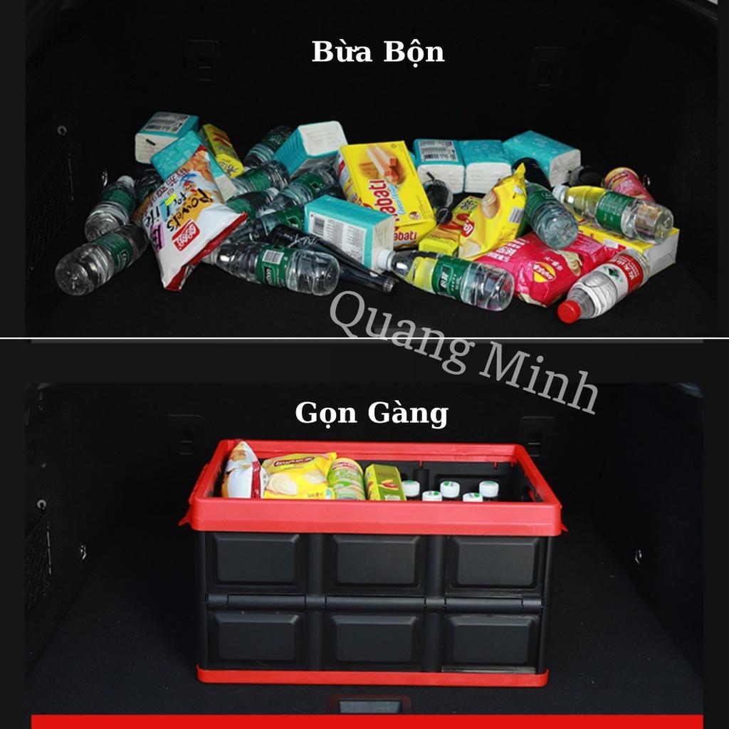 Hộp Đựng Đồ Để Cốp Xe Ô Tô Có Thể Gấp Gọn Có Thể Chứa Dung tích 56 lít và 30 lít