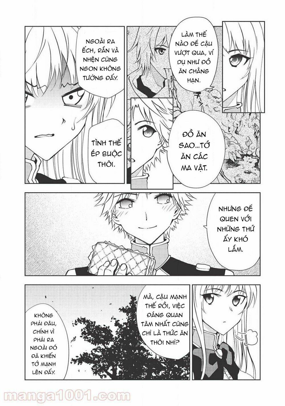 kẻ bị ruồng bỏ sống sót tại vùng biên giới và trở thành pháp sư rank s chapter 4 16