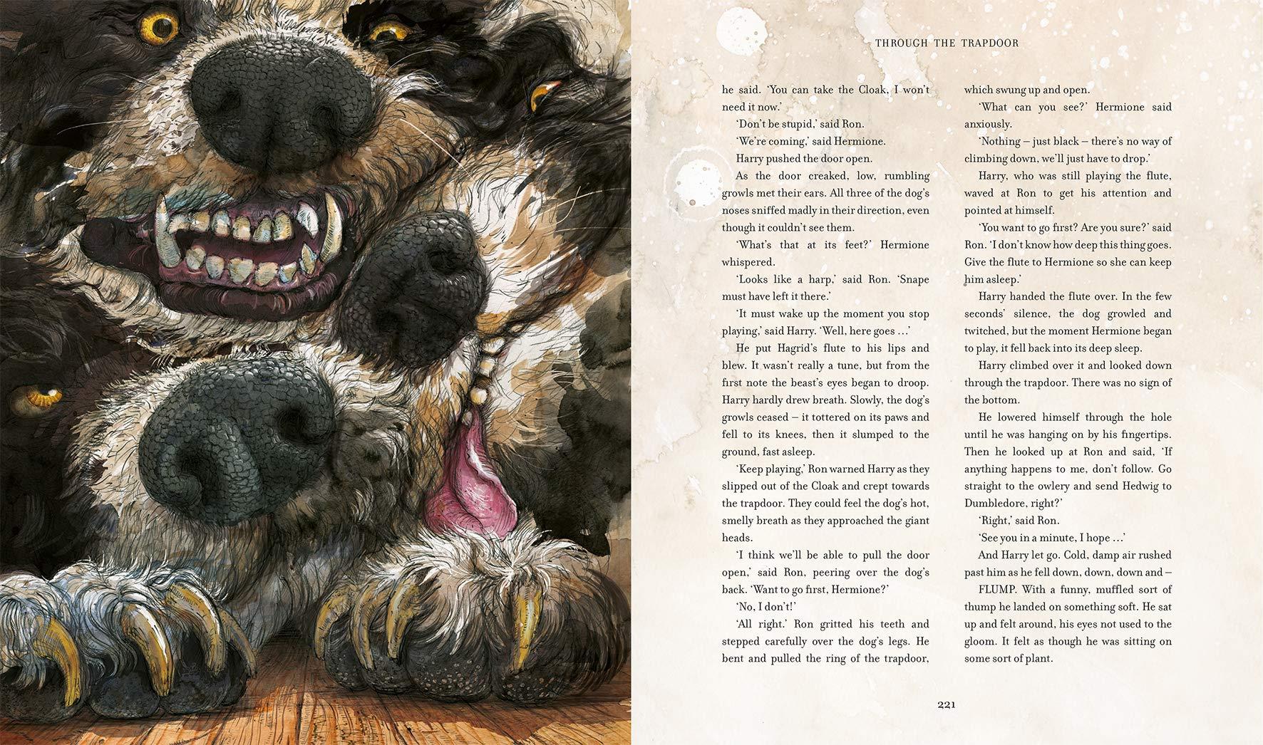 Sách Harry Potter Part 1: Harry Potter And The Philosopher's Stone (Hardback) Illustrated Edition (Harry Potter và Hòn đá Phù Thủy) (English Book)