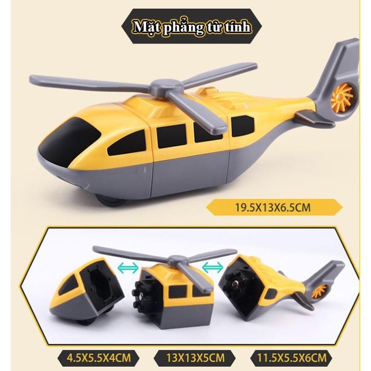 Đồ chơi lắp ráp Robot Magnetic CITY ENGINEERING 21 chi tiết - AsiaMart