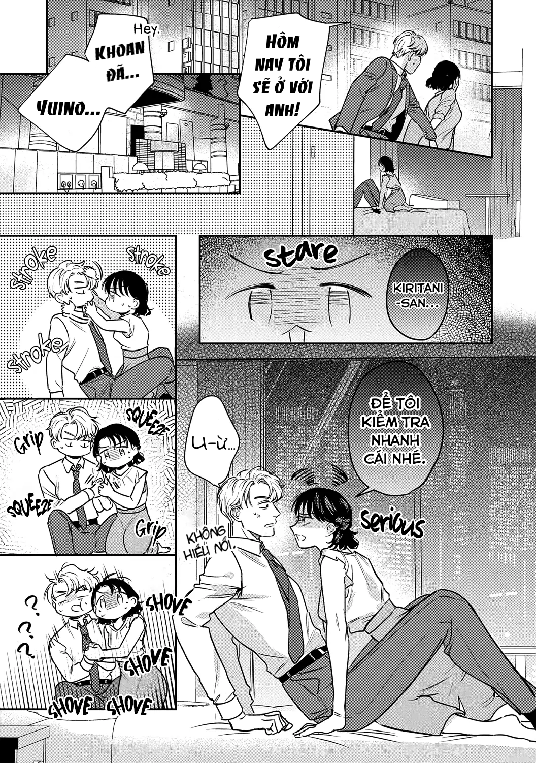 tôi không thể chỉ biết yêu thôi - cấp trên hay soi mói và cấp dưới nghiện mùi chapter 13.2 1