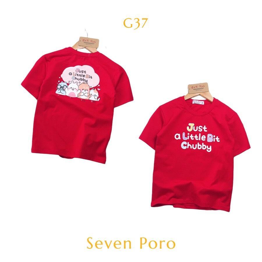 Áo Thun Form Rộng Bé Gái Dễ Thương In Hình G028 G&amp;K Kids - Sevenporo SEVENPORO.COM