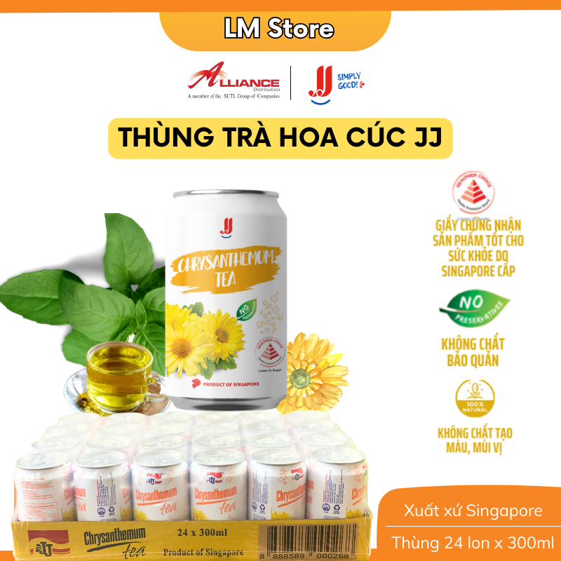 Thùng Trà Chanh JJ - Thương hiệu Singapore