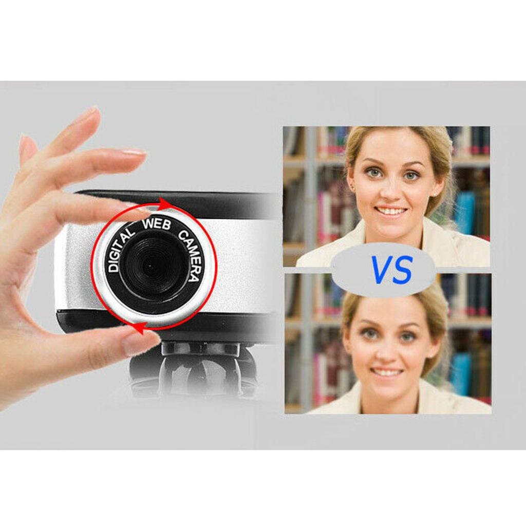 3Pcs Web Camera Digital USB Webcam Camera With Microphone For Laptop Desktop