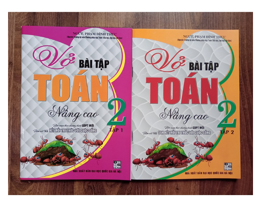 Sách - Combo Vở Bài Tập Toán Nâng Cao Lớp 2 - Tập 1 + 2