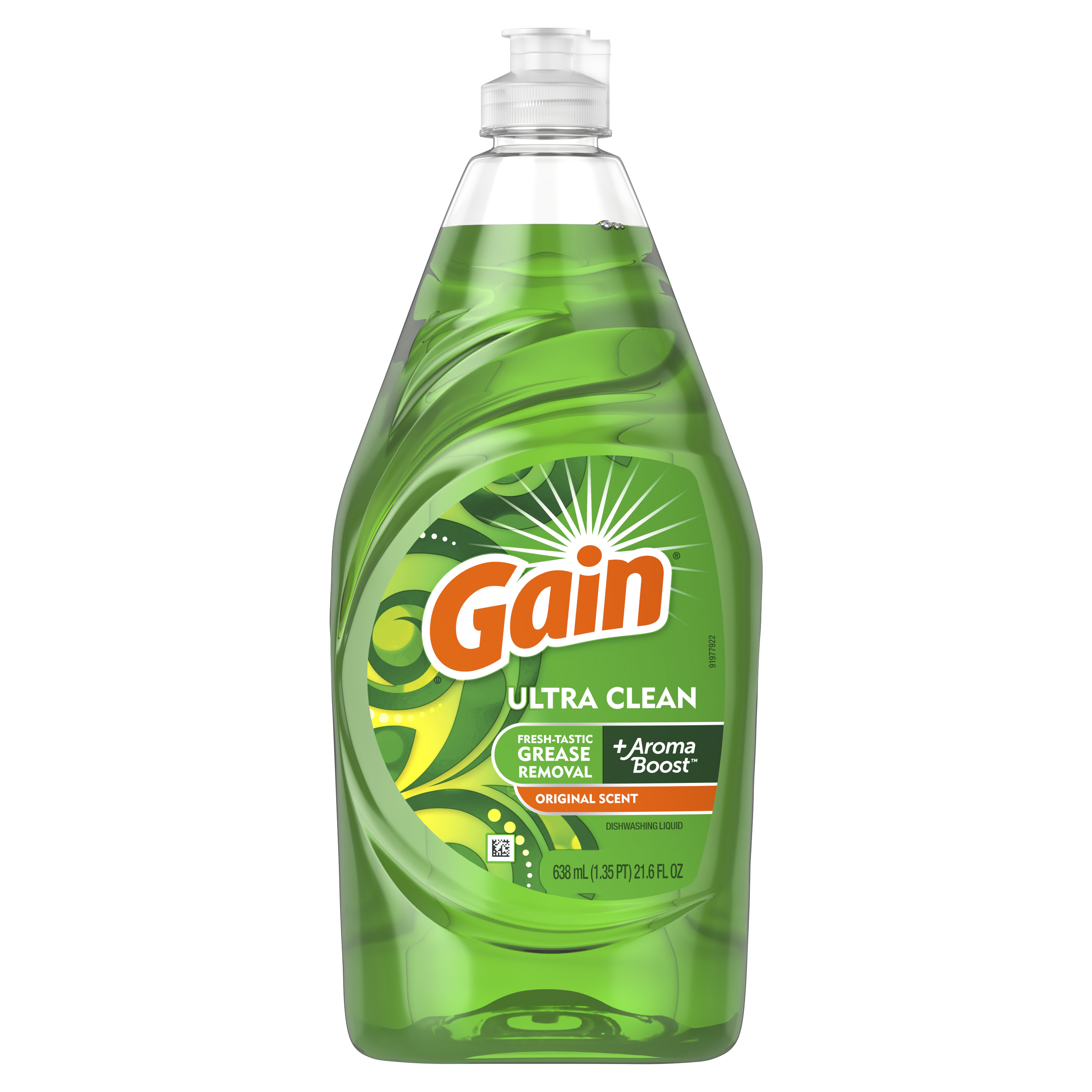 Nước Rửa Chén - Bát Gain Ultra Clean Original Scent 638 ml - USA