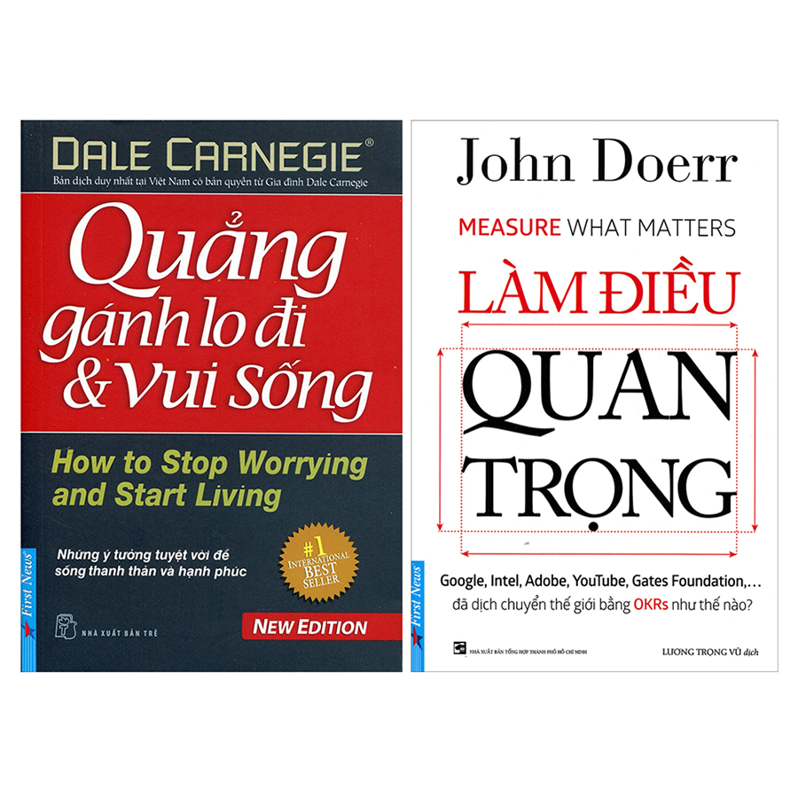 Combo Làm Điều Quan Trọng + Quẳng Gánh Lo Đi Và Vui Sống