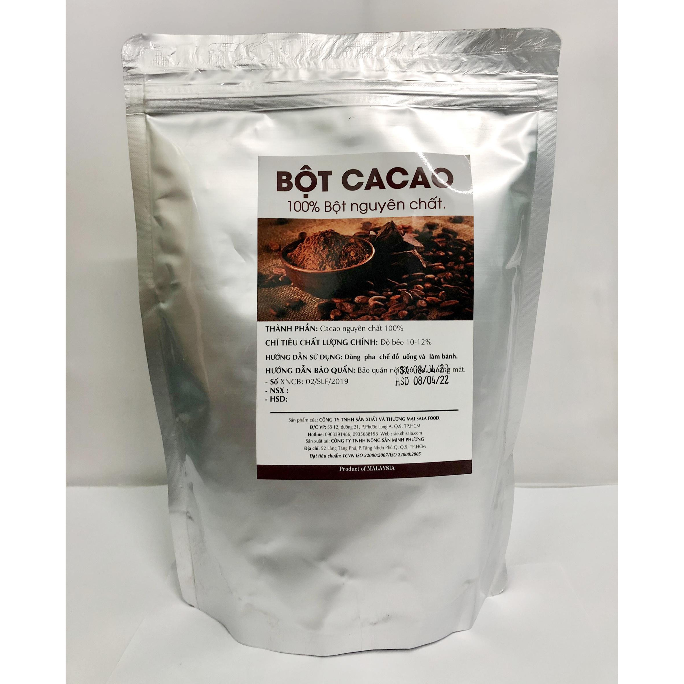 Bột Ca Cao Nguyên Chất 500gram