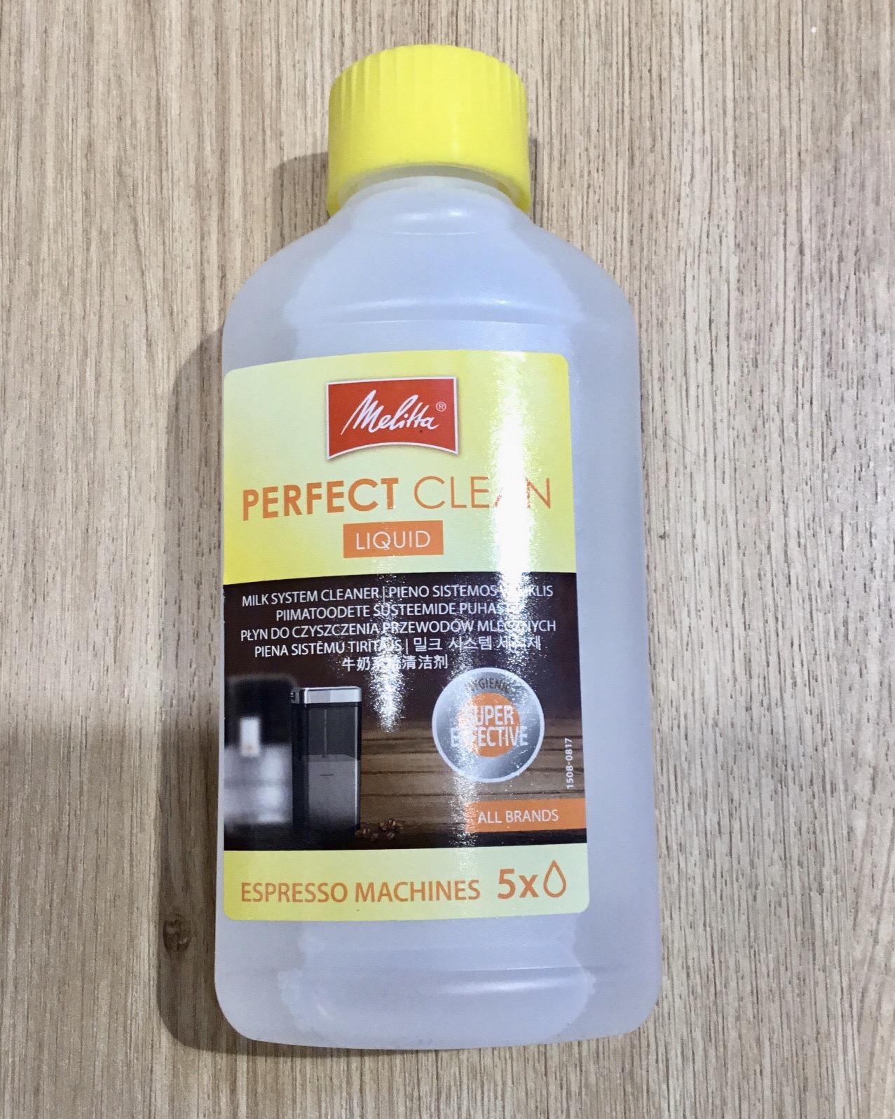 Dung dịch làm sạch hệ thống sữa máy pha cà phê Melitta Perfect Clean Milk System Cleaner - Hàng nhập khẩu chính hãng 100% từ Melitta, Đức