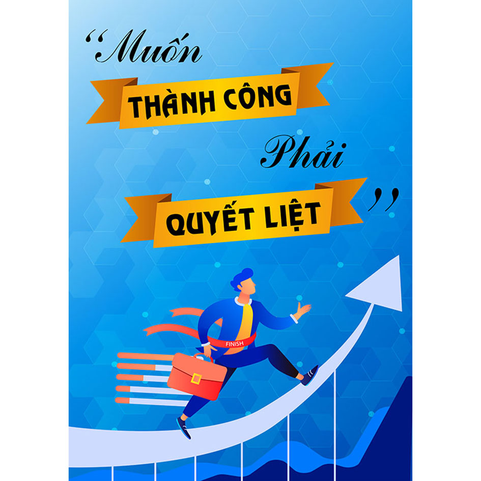 Decal trang trí Slogan trang trí văn phòng công ty số 22
