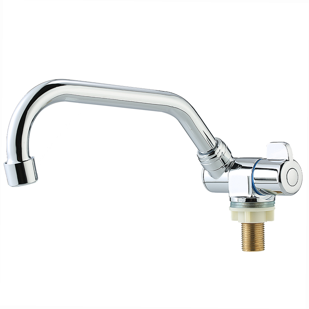 Vòi nước nhà bếp bằng đồng mạ crom, chất lượng đẹp, ưa nhìn,180 xoay lên xuống và 360 xoay ngang, rất linh hoạt