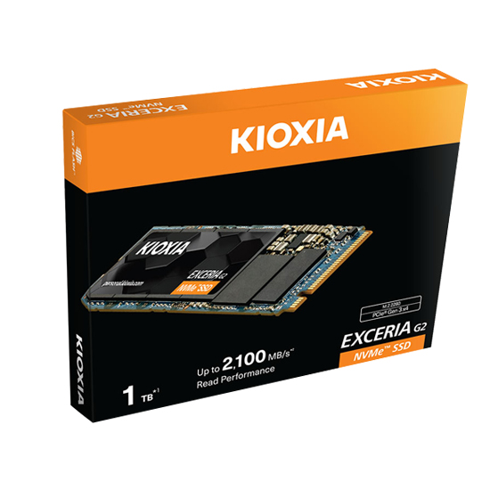 Ổ cứng SSD KIOXIA  Exceria G2 1TB M.2 NVMe - Hàng chính hãng