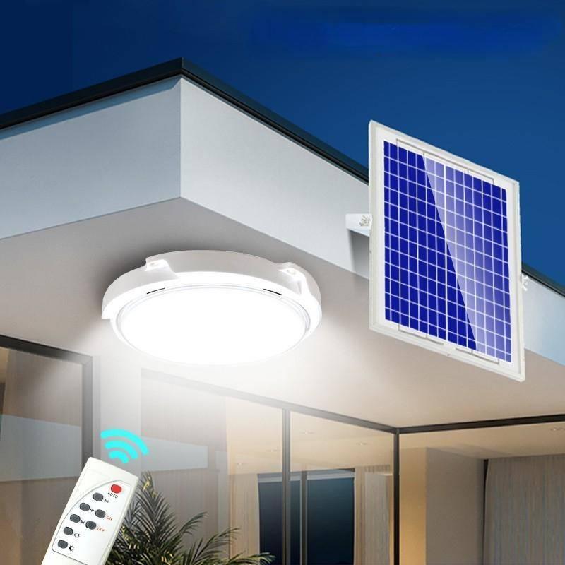 Đèn năng lượng mặt trời 400W 500W Đèn trần năng lượng mặt trời, Đèn LED ban công