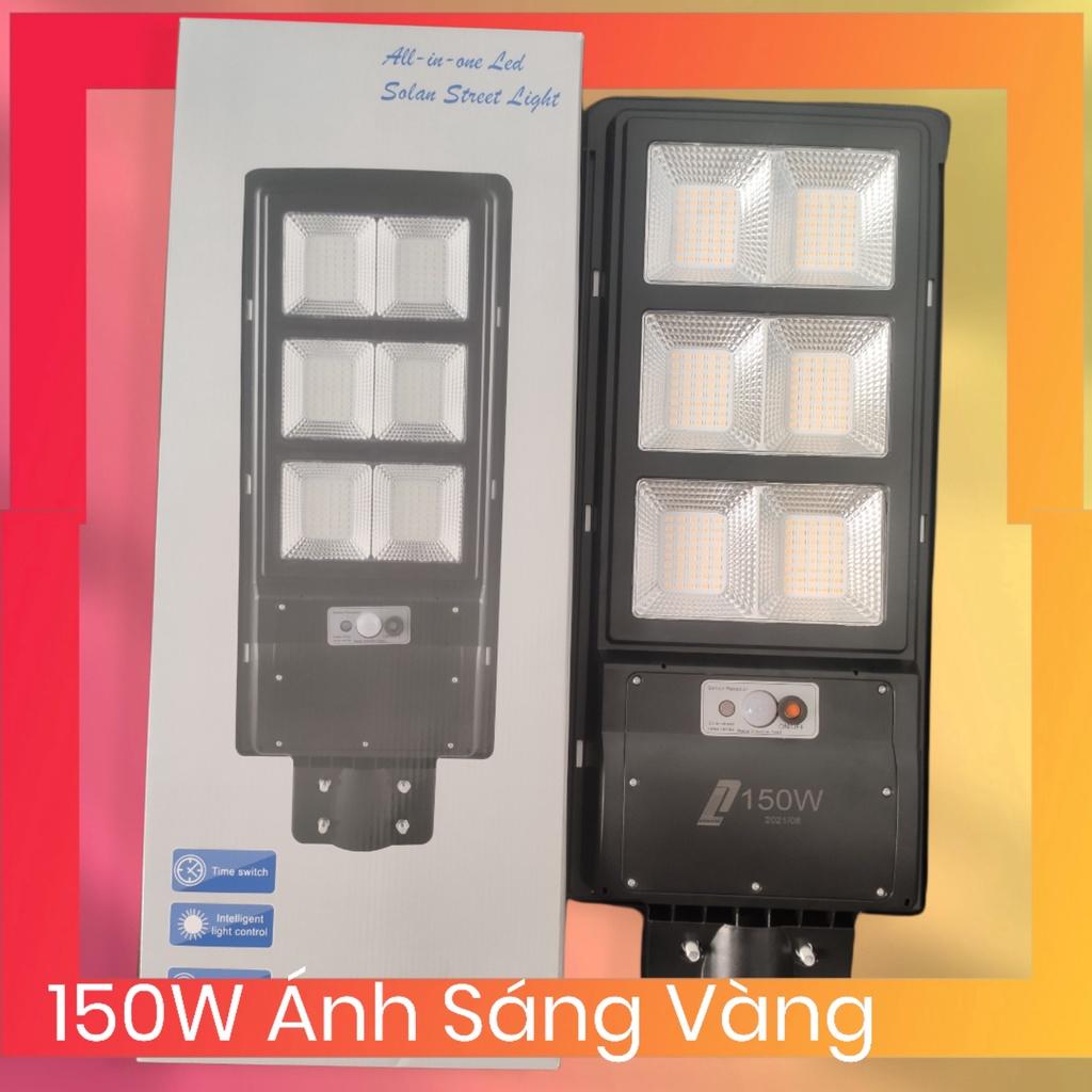 Đèn liền thể năng lượng mặt trời ánh sáng vàng 150W 0981863136