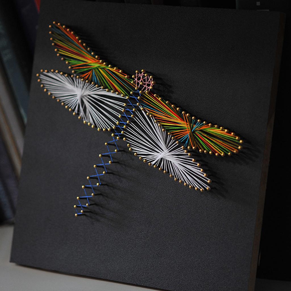 DIY Vintage String Art Kits for Childern Christmas Gift - Dragonfly Pattern