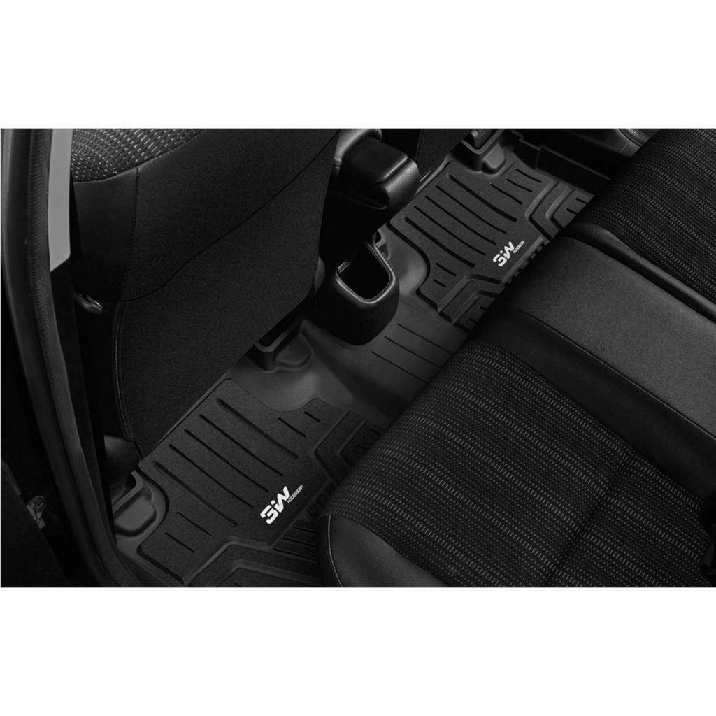 Thảm lót sàn xe ô tô HONDA CRV 2023- đến nay Nhãn hiệu Macsim 3W chất liệu nhựa TPE đúc khuôn cao cấp - màu đen