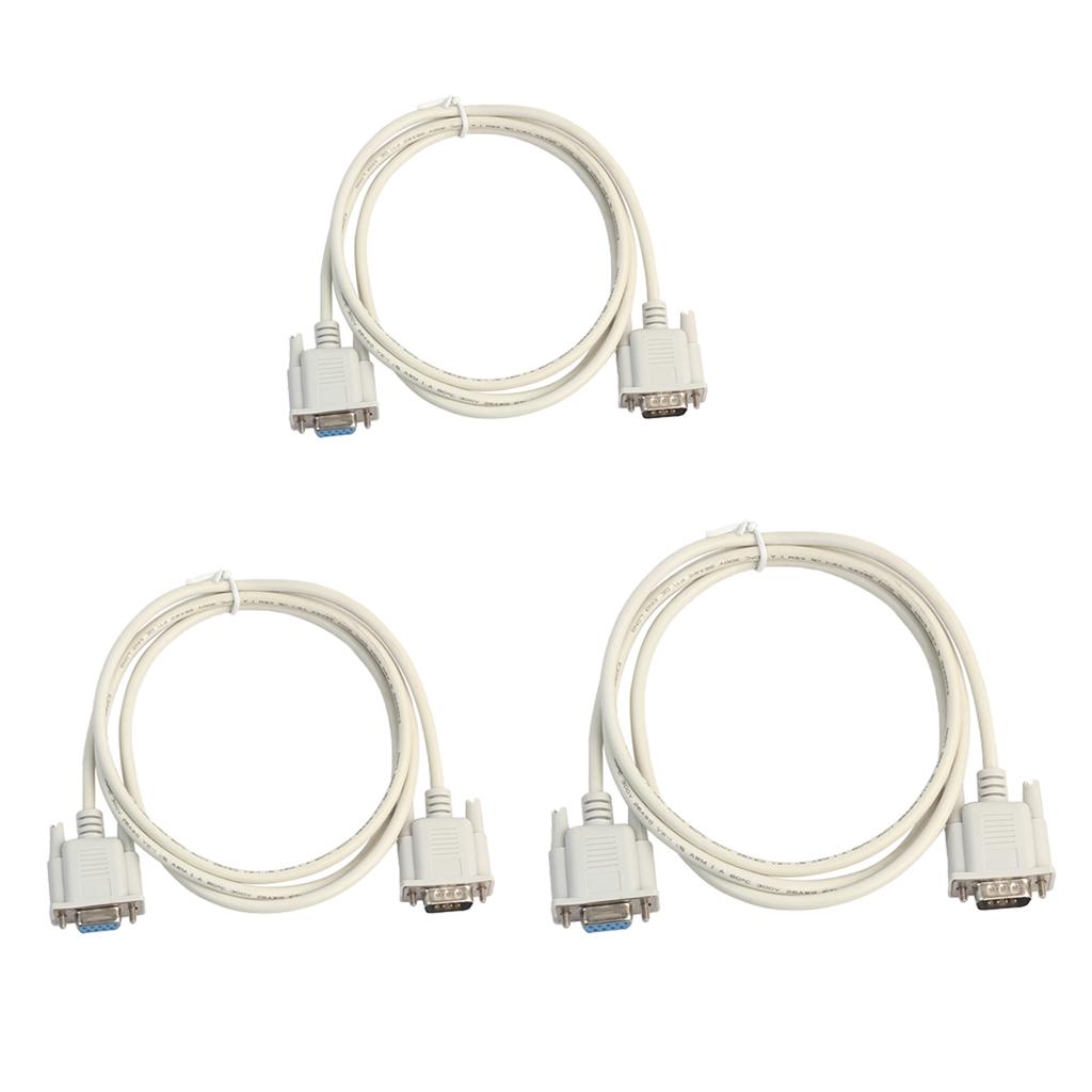 PVC RS232 Male To Female DB9 HDMI Adapter Cable Serial Port Cable
