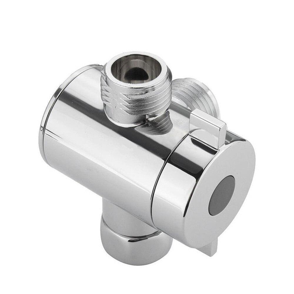 1/2 Inch Three Way T-adapter Valve For Toilet Bidet Shower Head Diverter Valve For switching bathtub toilet bidet spray