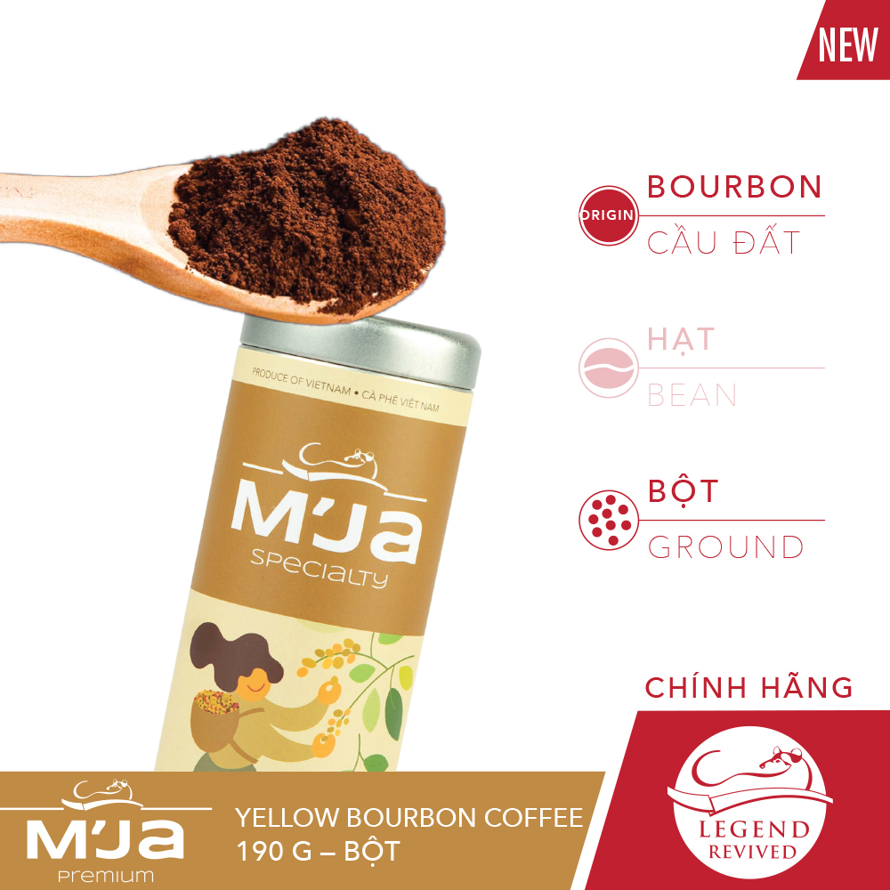 Cà phê M'JA Yellow Bourbon 200g