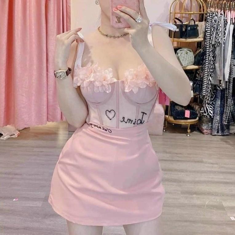 Đầm Ngắn Đi Chơi LABELLE Nhiều Màu TKCC131