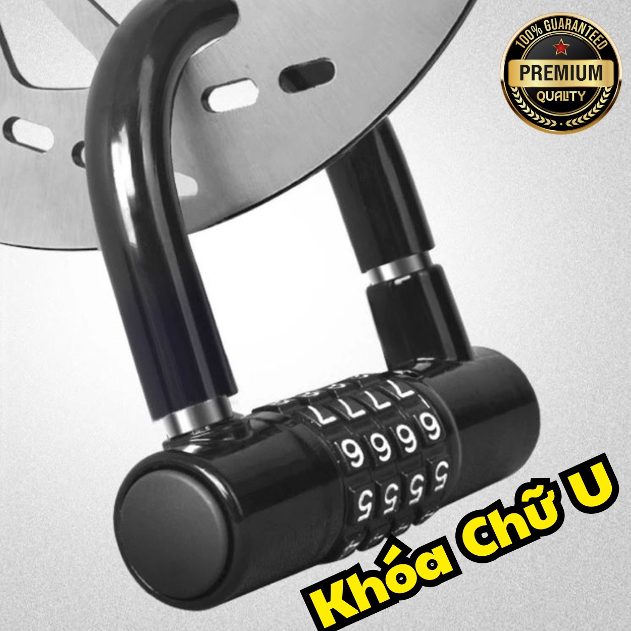 Ổ Khoá Mật Mã 4 Số Chữ U Mini D Danido – Chống Trộm Hiệu Quả, Bảo Mật Cao, Thay Đổi Mật Khẩu Linh Hoạt