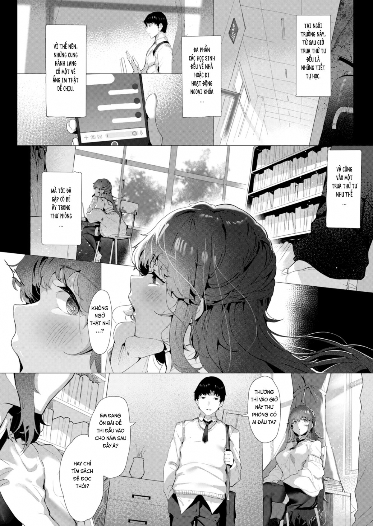 ngân hoa giang chảy qua tim anh...? chapter 1 7