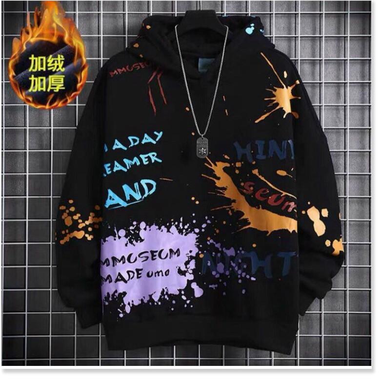 Áo khoác hoodies có mũ nữ hoạ tiết cực chất rực rỡ phong cách mới 2021 THỜI TRANG 1HITSTORE1