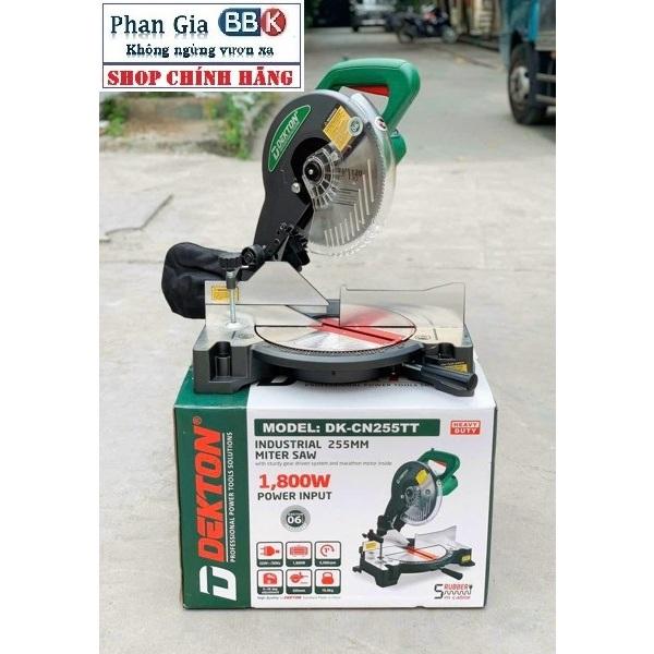 [chính hãƞg] Máy cắt nhôm trực tiếp DEKTON 1800W, Mô tơ 100% Dây đồng, Hàng cao cấp, Bảo hành 1 năm