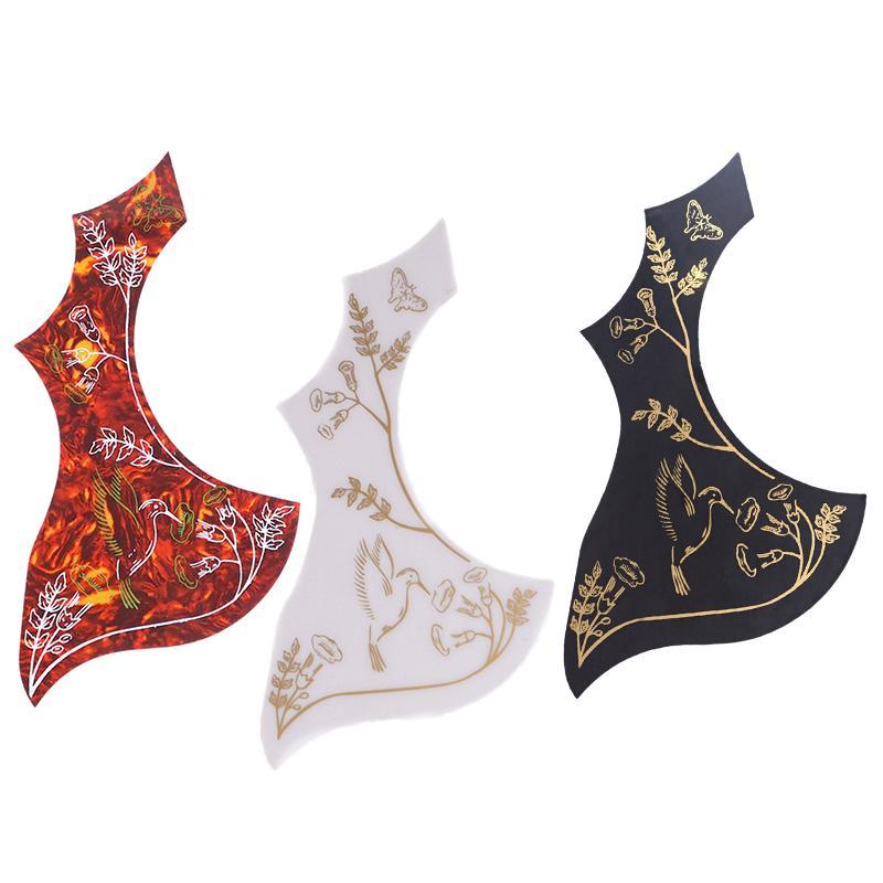 3X Left Handed Acoustic Guitar Pickguard Pick Guard Anti-scratch Plate Red