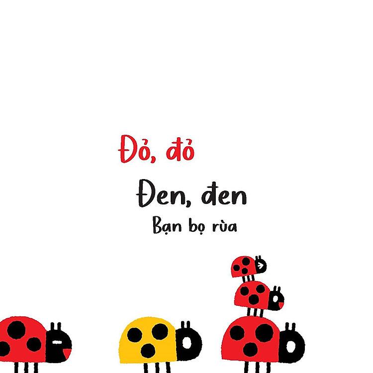 Sách Đỏ, đỏ, đen, đen - Mình cùng vui chơi nhé!