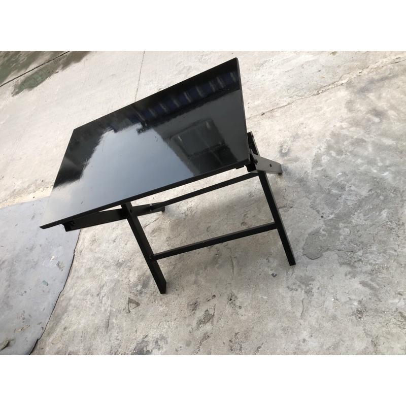 Bàn gỗ cao su tự nhiên 60x40x52 cm