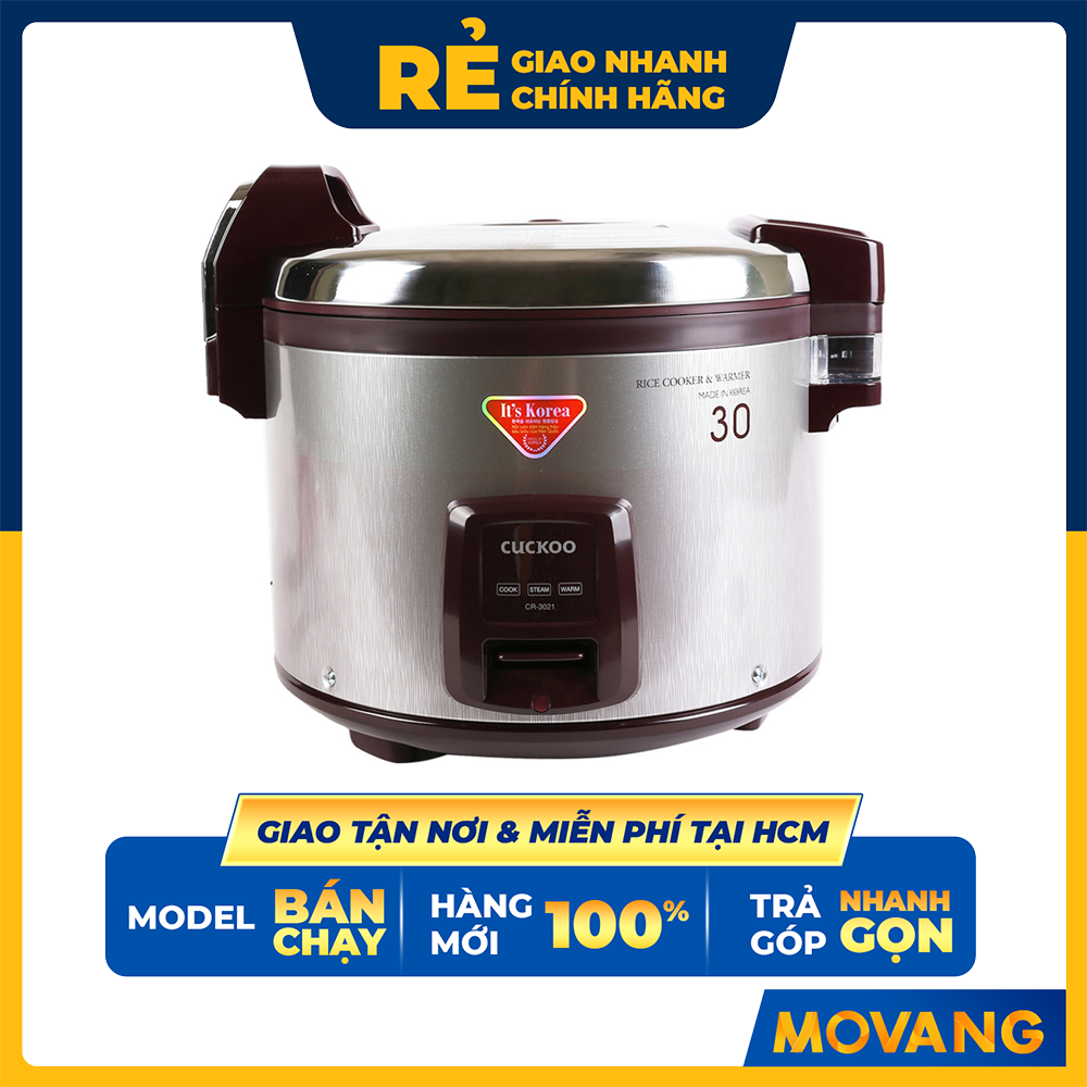 Nồi Cơm Điện Nắp Gài Cuckoo CR-3021 (5.4L) - Hàng Chính Hãng