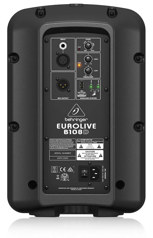 LOA ACTIVE BEHRINGER EUROLIVE B108D- Hàng chính hãng