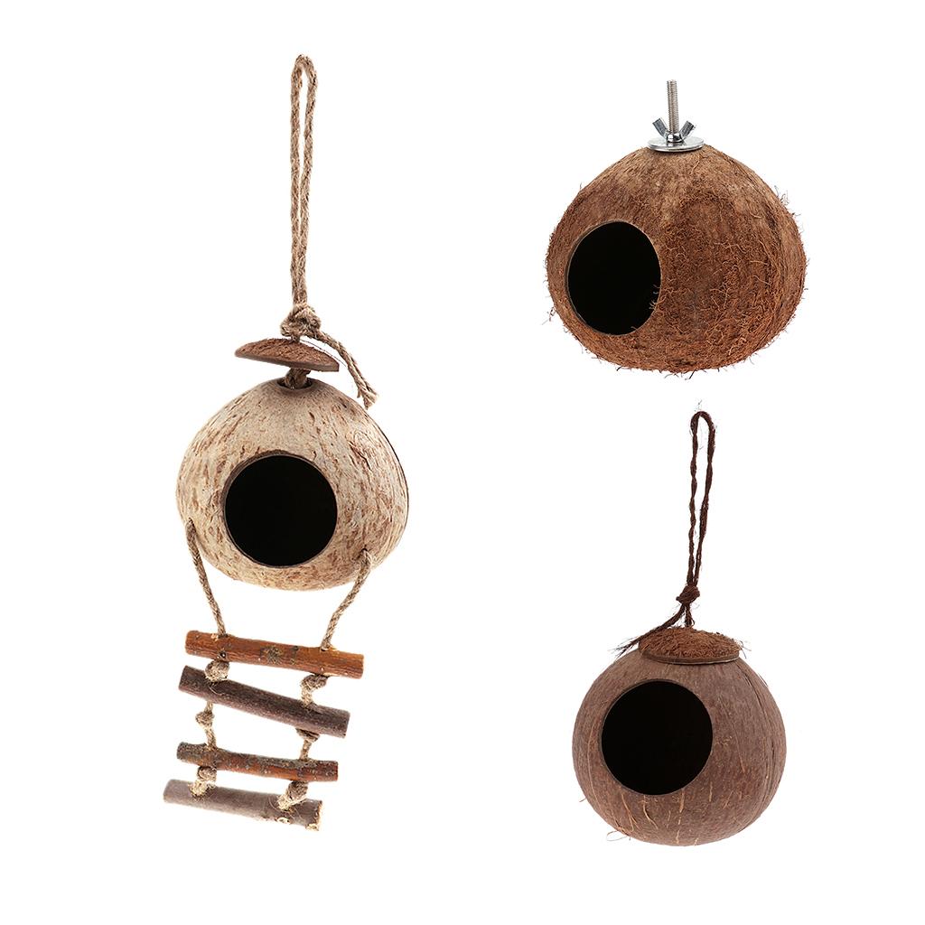 Bird Parrot Parakeet Budgie Cockatiel Nest Hammock Swing Toy