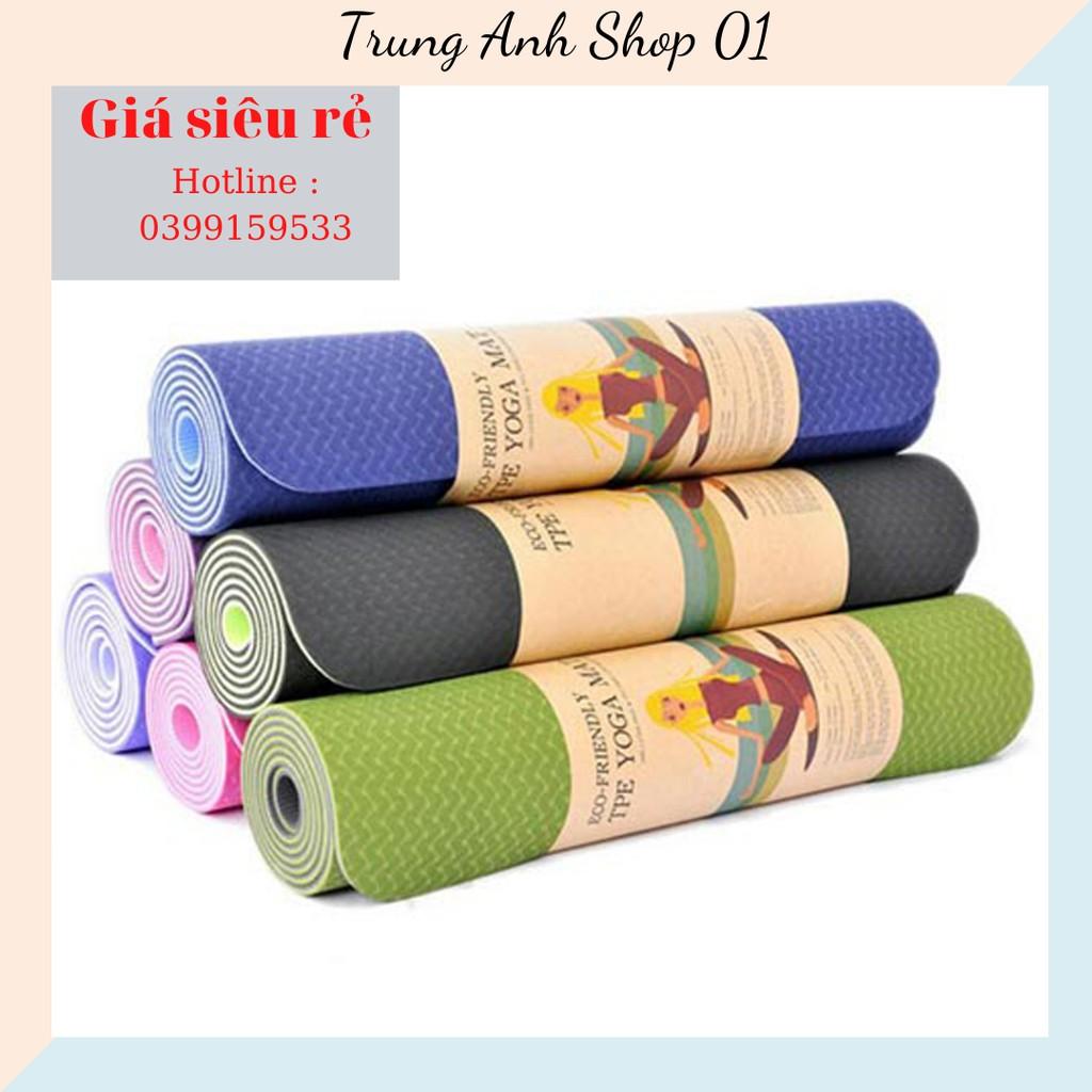 THẢM YOGA 2 LỚP XỊN ĐẸP