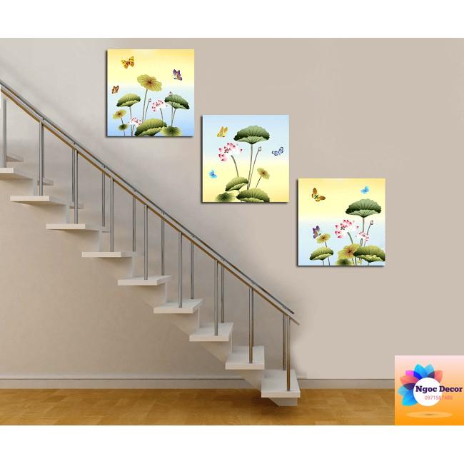 Tranhtráng gương treo cầu thang siêu đẹp decor phong xinh xịn sò