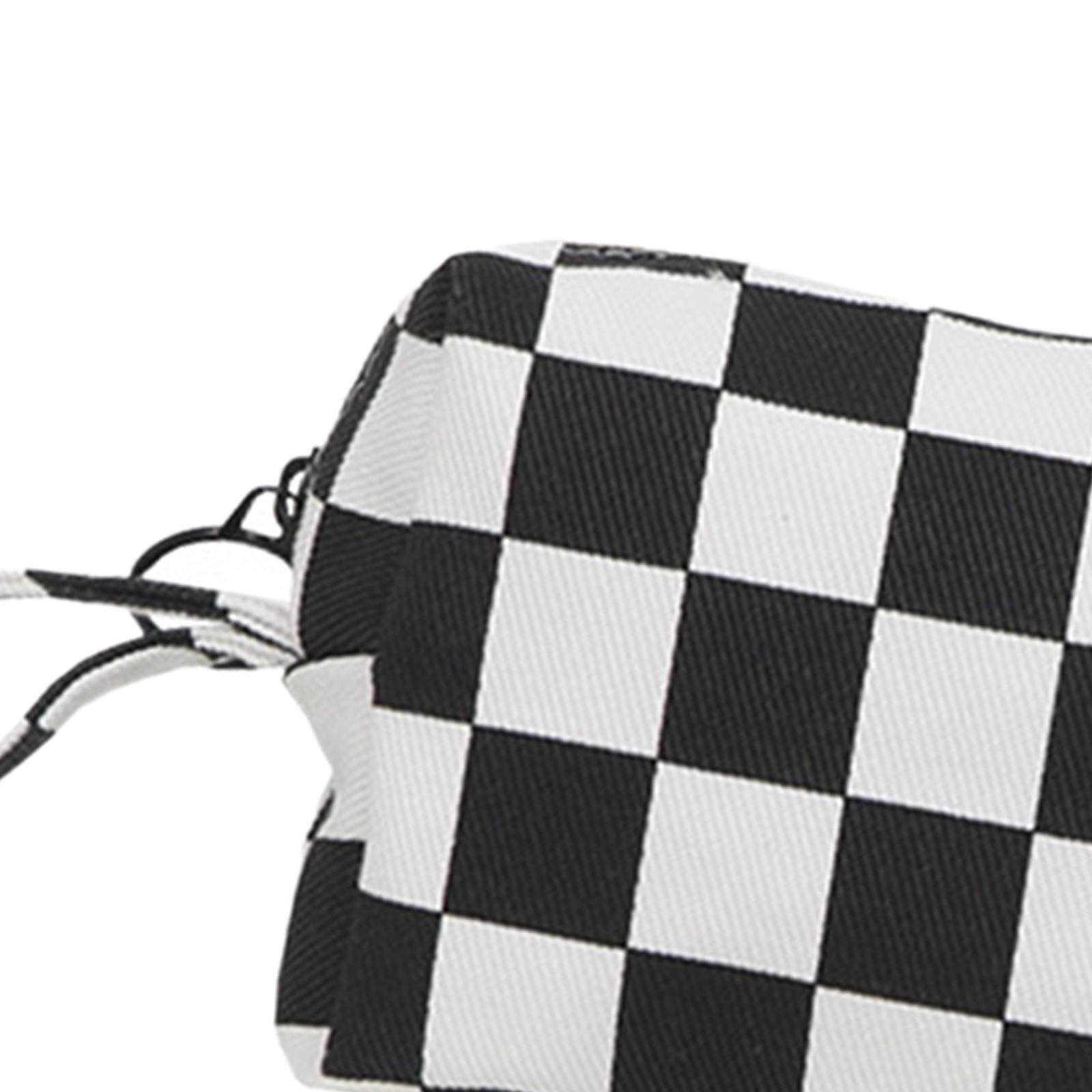 Portable Makeup Bag Storage Case Organizer Zipper Design Versatile Cosmetic Holder Toiletry Bag