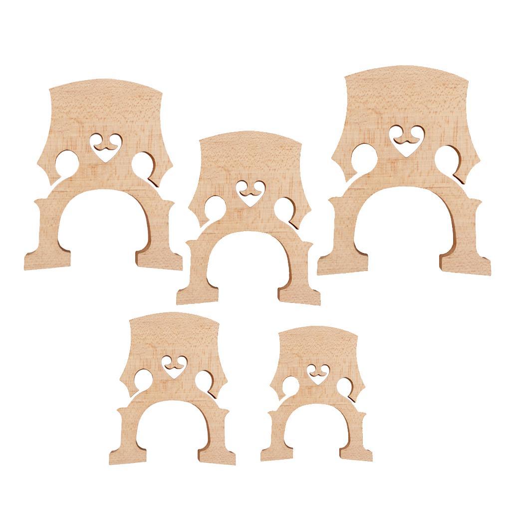 Maple Cello Bridge for Violin Cello Parts Accessories